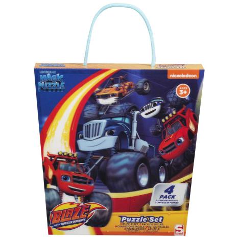 Blaze & The Monster Machines 4 in a Box 24pc puzzles £7.49